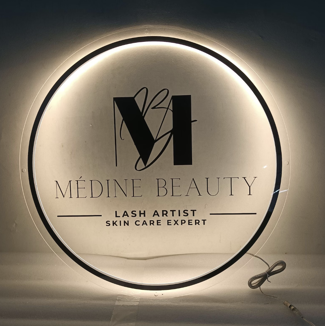 3D Acrylic Sign - Backlit