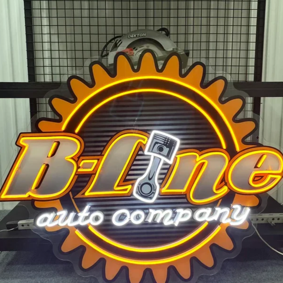 Custom Neon Logo Sign